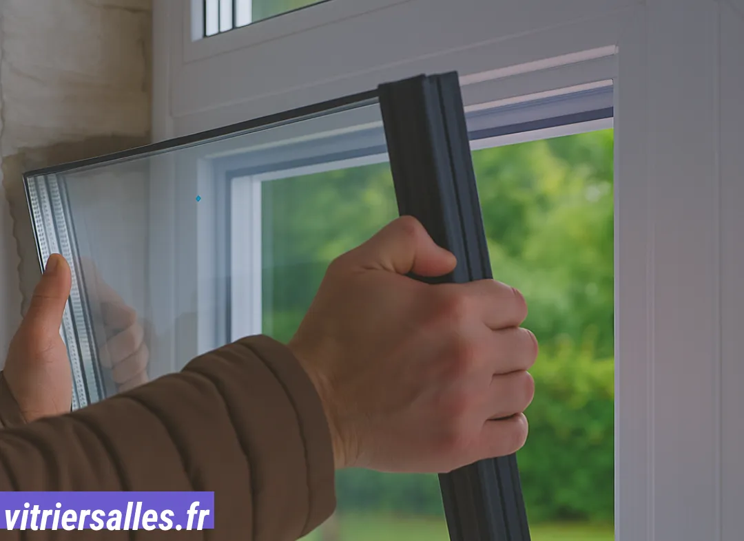 Remplacement de double vitrage Salles